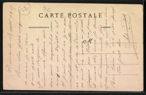 AK Portrieux /C.-d.-N., Tempête du 22 Mars 1906, La Vague monstre