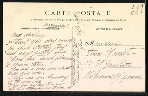 AK La Chapelle /St-Nicolas, Vue de l`église et du calvaire