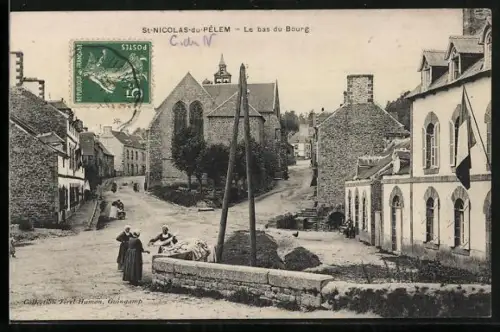 AK St-Nicolas-du-Pèlem, Le bas du Bourg