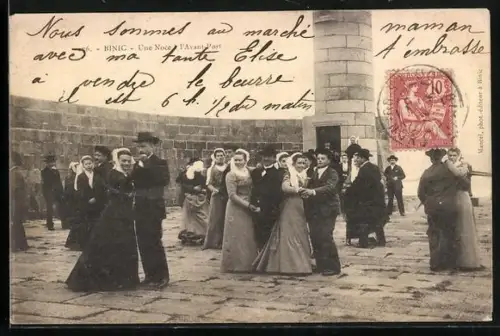 AK Binic, Une Noce à l`Avant-port