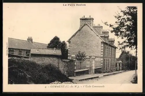 AK Gommené /C.-du-N., L`École Communale