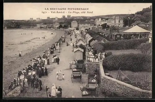 AK Val-André, La Plage, côté Nord