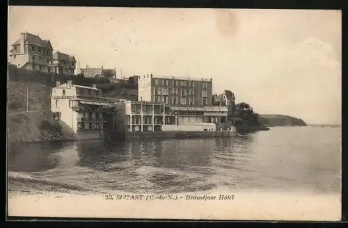 AK St-Cast /C.-du-N., Beauséjour Hôtel au bord de la mer