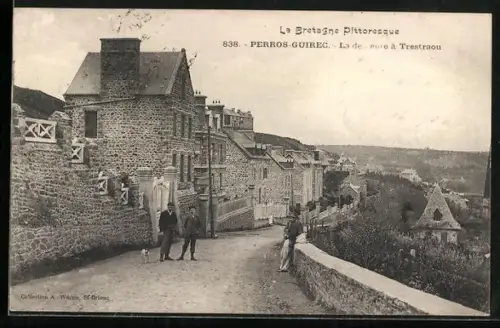 AK Perros-Guirec, La descente à Trestraou