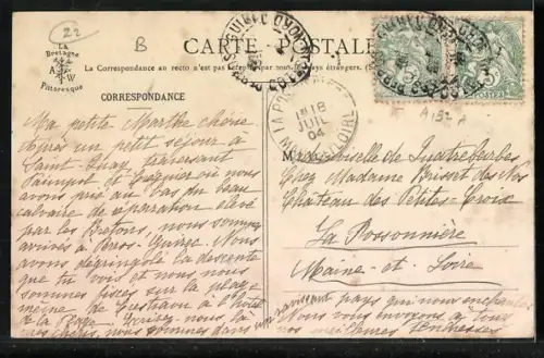 AK Perros-Guirec, La descente à Trestraou