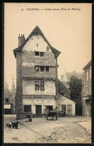 AK Paimpol, Vieille maison, Place du Martray