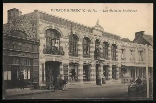 AK Perros-Guirec /C.-du-N., Les Galeries St-Guirec