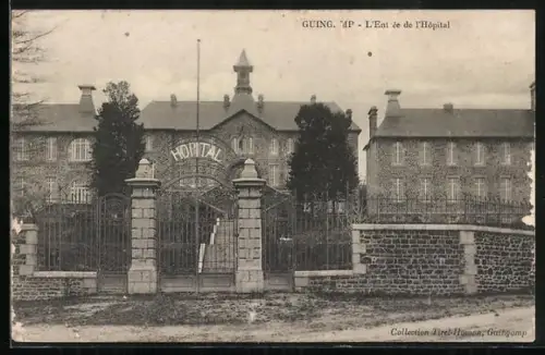AK Guingamp /C.-d.-N., L`Entrée de de l`Hôpital