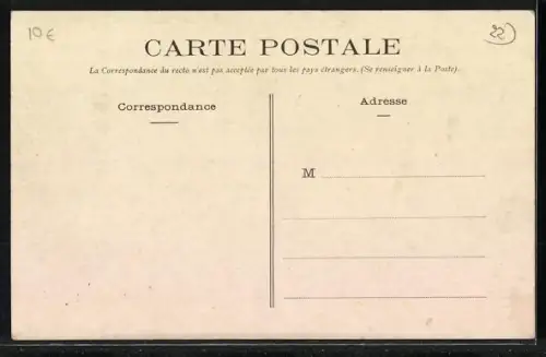 AK St-Efflam, Vue générale avec Grand Hôtel et promenade en bord de mer