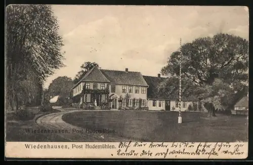 AK Wiedenhausen, Blick zum Gutshof
