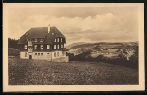 AK Triberg, Kurhaus Deutsche Pension
