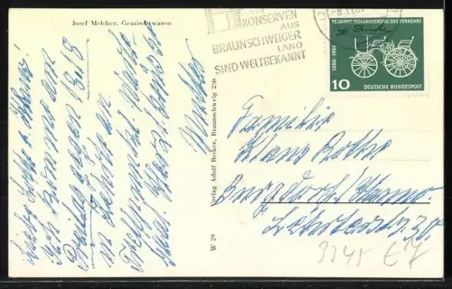 AK Winnigstedt, Neue Schule, Kirche, Strassenansichten