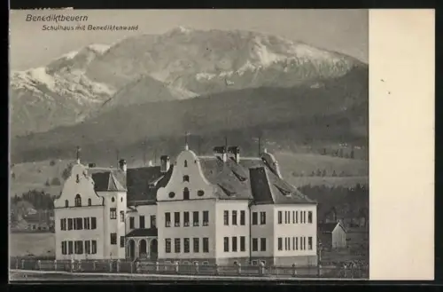 AK Benediktbeuern, Schulhaus mit Benediktenwand