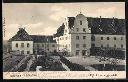 AK Benediktbeuern, Kgl. Genesungsanstalt mit Anlagen