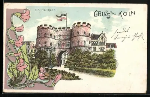 Lithographie Köln, Hahnentor