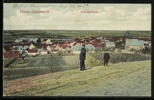 AK Gross-Schierstedt, Totalansicht