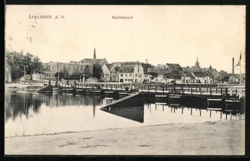 AK Alsleben a. S., Saalestrand