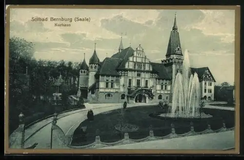 AK Bernburg /Saale, Kurhaus