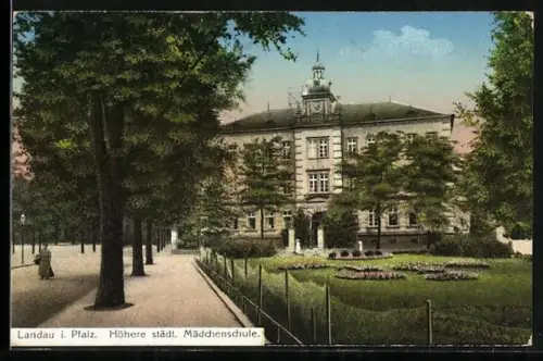 AK Landau i. Pfalz, Höhere städtische Mädchenschule