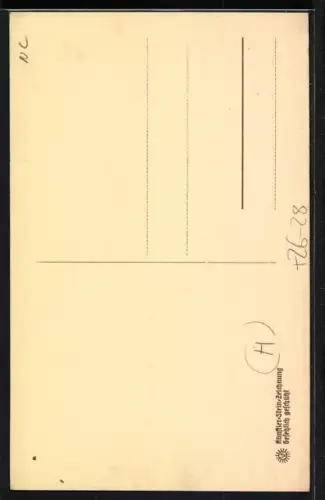 Steindruck-AK Hameln a. d. W., Stiftsherrenhaus