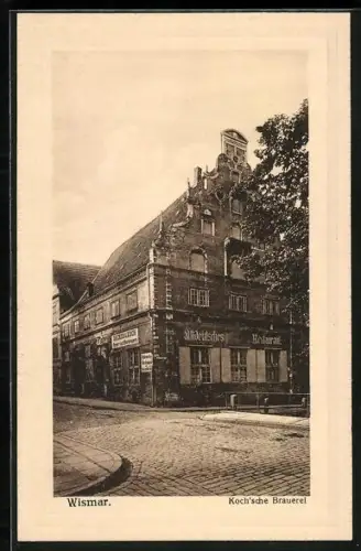 AK Wismar, Partie an der Kochschen Brauerei