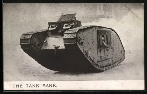 AK British tank with broadside gun