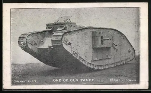 AK British tank of World War I