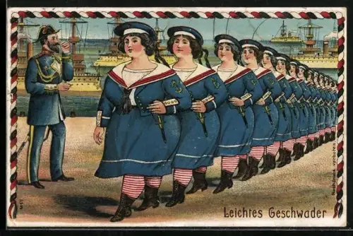 AK Leichtes Geschwader, Utopíe, Matrosinnen für die Kaiserl. Marine