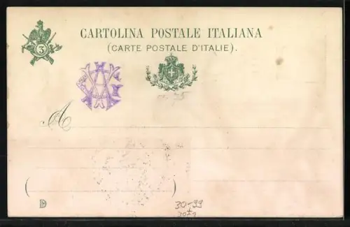 Lithographie 3 Reggimento Alpini Gebirgsjäger Ski Patrouille Schneeschuhe Spitzhacke Bergausrüstung