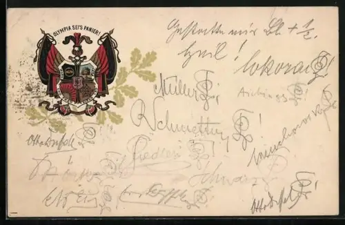 AK Wappen der Studenverbindung Olympia