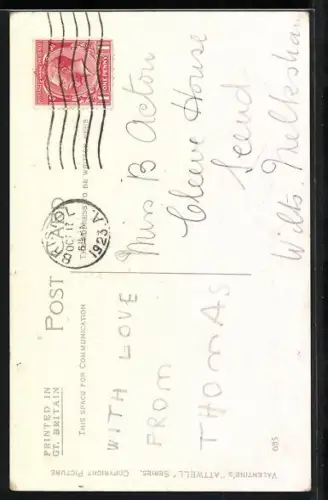 Künstler-AK M.L. Attwell: For Goodness Gracious sake make me a good Girl!, weinendes Mädchen im Gebet