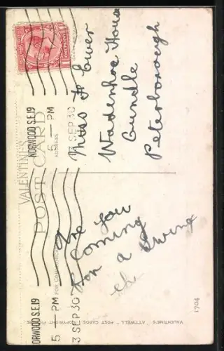 Künstler-AK Mabel Lucie Attwell: Mädchen mit einem Besen