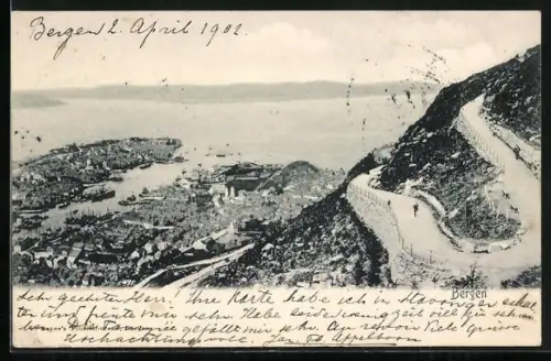 AK Bergen, Panoramaansicht