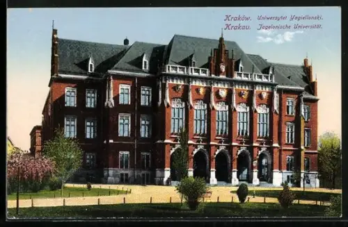 AK Krakau-Krakow, Uniwersytet Yagiellonski, Jagelonische Universität