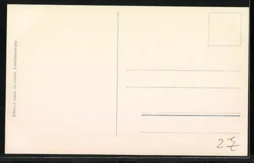 AK Constantinople, Mosquee du Sultan Ahmed et l`Hippodrome