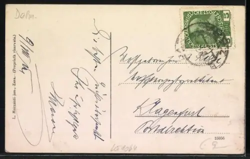 AK Zara, Porta terra ferma