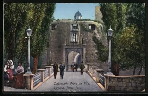 AK Dubrovnik, Vrata od Pila, Ragus Porto Pile