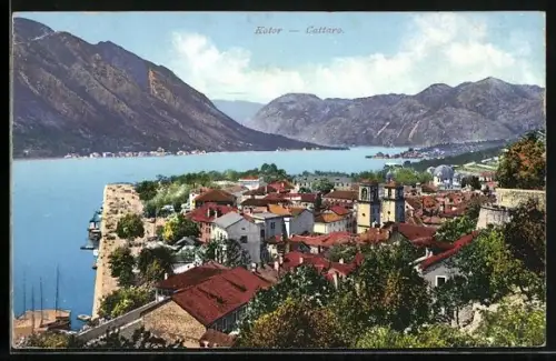AK Kotor / Cattaro, Ortsansicht