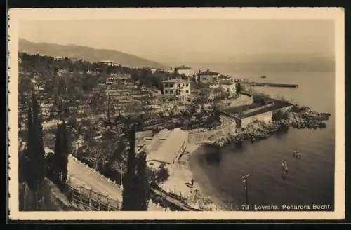 AK Laurana, Blick auf die Peharora Bucht