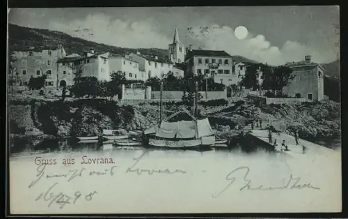 Mondschein-AK Lovrana, Panorama