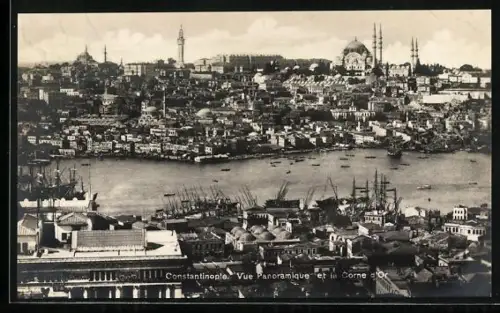 AK Constantinople, Vue Panoramique et la Corne d`Or