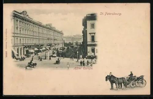 AK St. Petersbourg, Hôtel Europe