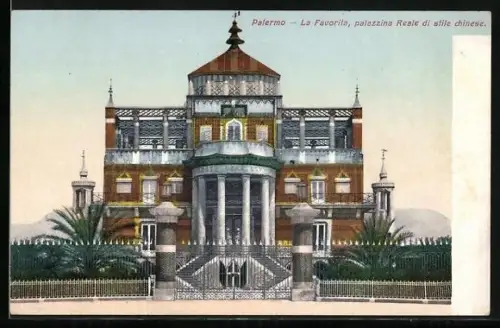 AK Palermo, La Favorita, palazzina Reale di stile chinese