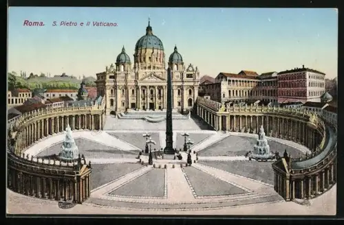 AK Roma, San Pietro e il Vaticano