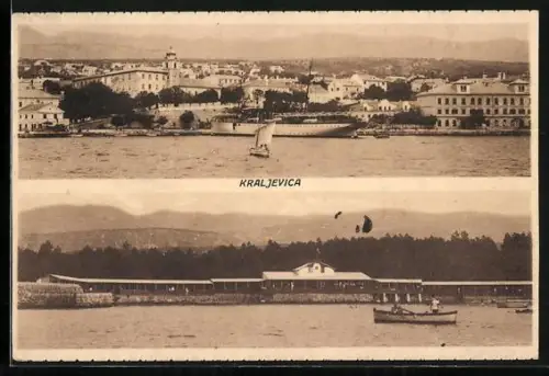 AK Kraljevica, Küstenpanoramen vom Wasser aus