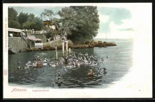 AK Abbazia, Ansicht vom Angiolinabad