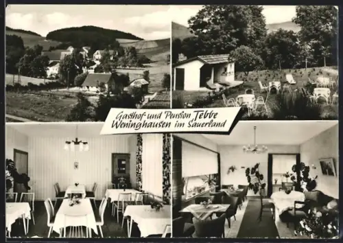 AK Weninghausen / Sauerland, Gasthof-Pension Tebbe