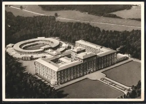 AK Bad Bramstedt / Holst., Rheumaheilstätte, Fliegeraufnahme