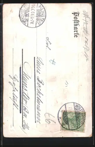 AK Wolfenbüttel, Blick auf die Haupt-Kirche