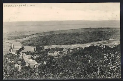 AK Stecklenberg a. Harz, Ortsansicht
